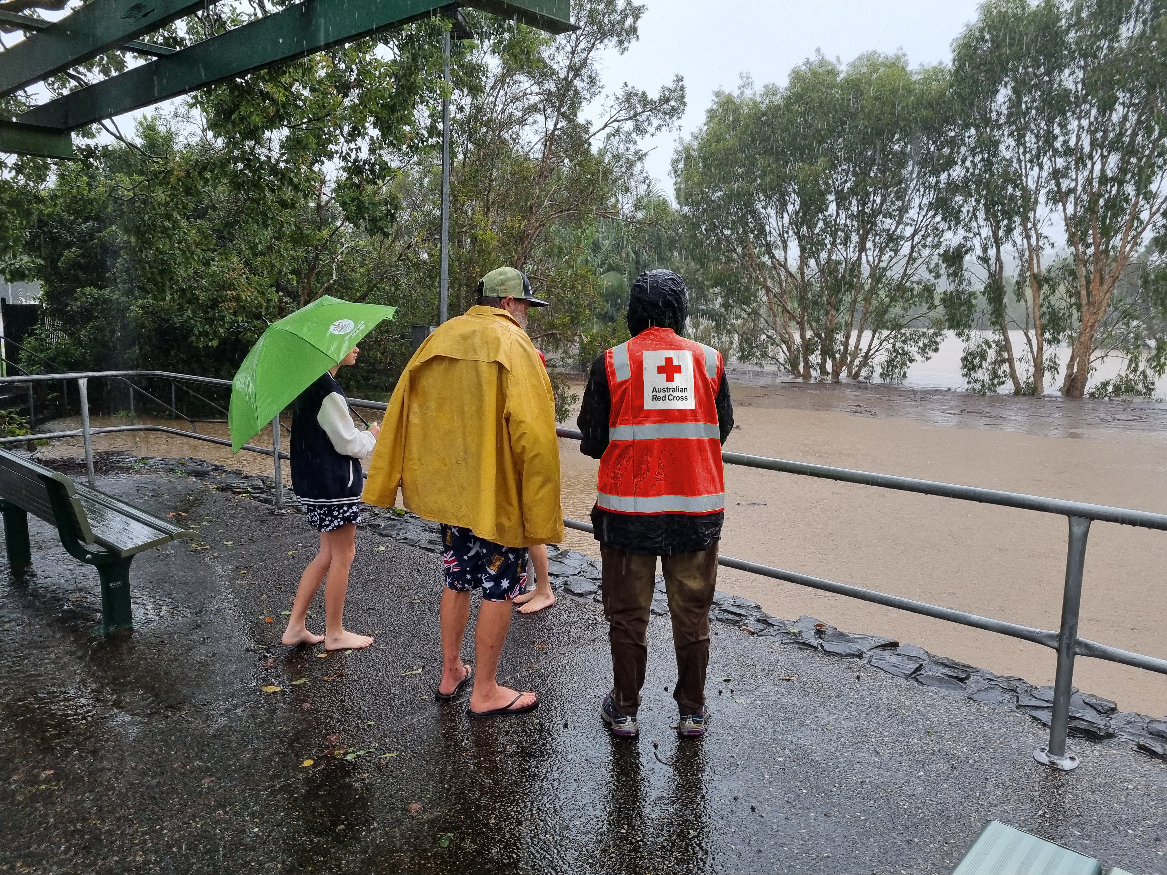 australian red cross flood image